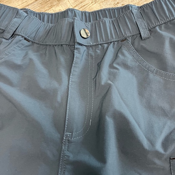 Blue Cargo Capris - Picture 12 of 15